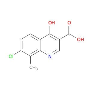 7-Chloro-4-hydroxy-8-methylquinoline-3-carboxylic acid