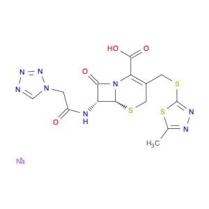5-Thia-1-azabicyclo[4.2.0]oct-2-ene-2-carboxylic acid, 3-[[(5-methyl-1,3,4-thiadiazol-2-yl)thio]me…