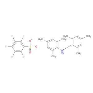 Dimesitylammonium 2,3,4,5,6-pentafluorobenzenesulfonate