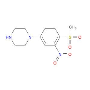 N-(4-Methylsulphonyl-3-nitrophenyl)piperazine