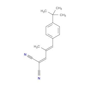 trans-2-[3-(4-tert-Butylphenyl)-2-methyl-2-propenylidene]malononitrile
