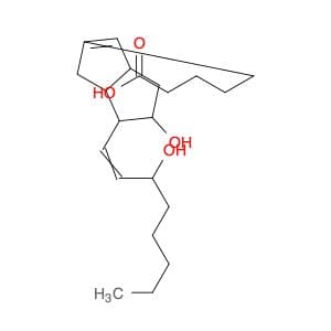 2-Pentalenepentanoicacid, 1,3a,4,5,6,6a-hexahydro-5-hydroxy-6-(3-hydroxy-1-octen-1-yl)-