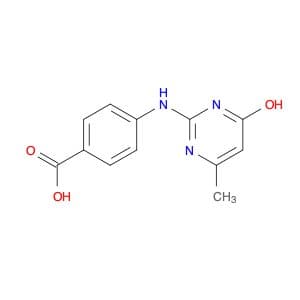 4-((4-hydroxy-6-methylpyrimidin-2-yl)amino)benzoic acid