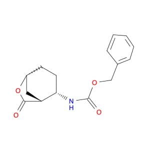 (1R*,2S*,5R*)-(7-oxo-6-oxa-bicyclo[3.2.1]oct-2-yl)-carbamic acid benzyl ester