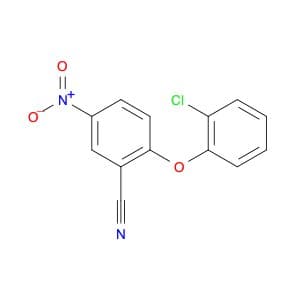 2-(2-chlorophenoxy)-5-nitrobenzonitrile