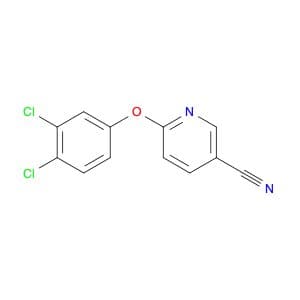6-(3,4-DICHLOROPHENOXY)-3-PYRIDINECARBONITRILE