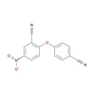 2-(4-cyanophenoxy)-5-nitrobenzonitrile