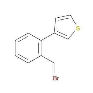 3-[2-(bromomethyl)phenyl]thiophene