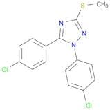 1,5-Bis(4-chlorophenyl)-3-(methylthio)-1H-1,2,4-triazole