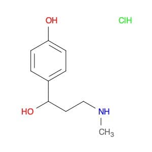 4-[1-hydroxy-3-(methylamino)propyl]phenol hydrochloride(1:1)
