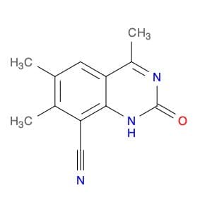 4,6,7-Trimethyl-2-oxo-1,2-dihydroquinazoline-8-carbonitrile