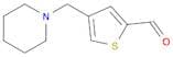 4-(1-Piperidinylmethyl)-2-thiophenecarbaldehyde