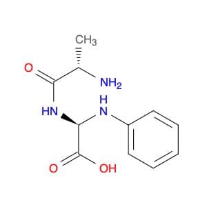 Glycine, N-L-alanyl-2-(phenylamino)-, (R)-