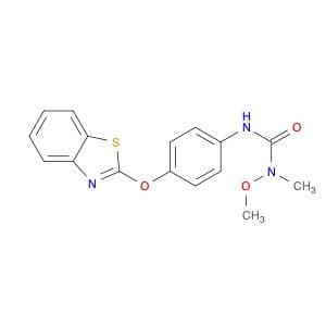 Urea, N'-[4-(2-benzothiazolyloxy)phenyl]-N-methoxy-N-methyl-