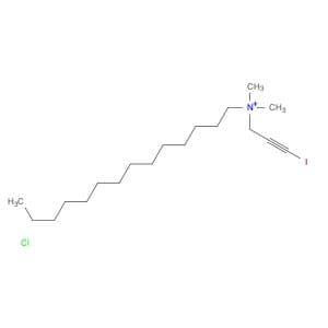 1-Tetradecanaminium, N-(3-iodo-2-propynyl)-N,N-dimethyl-, chloride