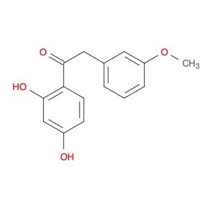 Ethanone, 1-(2,4-dihydroxyphenyl)-2-(3-methoxyphenyl)-