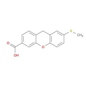 9H-Xanthene-3-carboxylic acid, 7-(methylthio)-