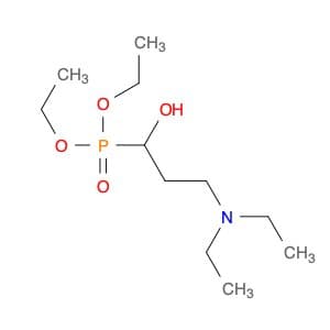 Phosphonic acid, [3-(diethylamino)-1-hydroxypropyl]-, diethyl ester