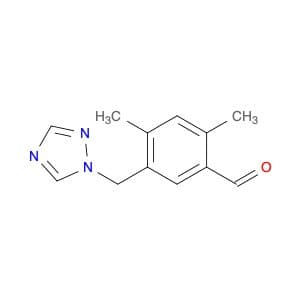 2,4-dimethyl-5-(1H-1,2,4-triazol-1-ylmethyl)benzaldehyde