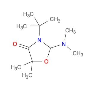 4-Oxazolidinone, 2-(dimethylamino)-3-(1,1-dimethylethyl)-5,5-dimethyl-
