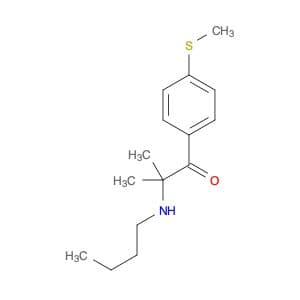 1-Propanone, 2-(butylamino)-2-methyl-1-[4-(methylthio)phenyl]-