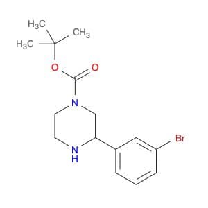 tert-butyl 3-(3-bromophenyl)piperazine-1-carboxylate