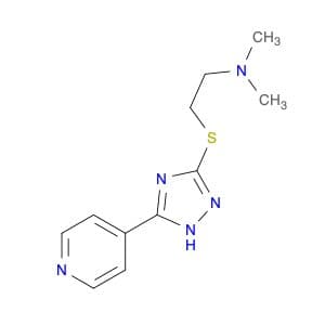 Ethanamine, N,N-dimethyl-2-[[5-(4-pyridinyl)-1H-1,2,4-triazol-3-yl]thio]-