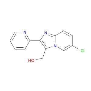 Imidazo[1,2-a]pyridine-3-methanol, 6-chloro-2-(2-pyridinyl)-
