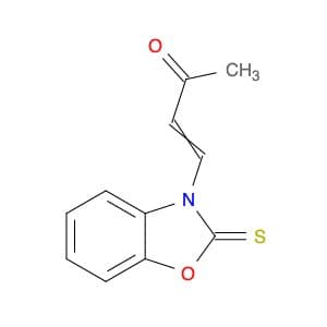 3-Buten-2-one, 4-(2-thioxo-3(2H)-benzoxazolyl)-