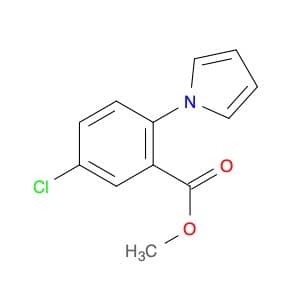 Benzoic acid, 5-chloro-2-(1H-pyrrol-1-yl)-, methyl ester
