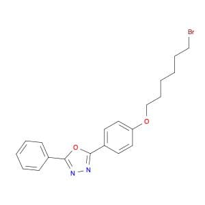 1,3,4-Oxadiazole, 2-[4-[(6-bromohexyl)oxy]phenyl]-5-phenyl-