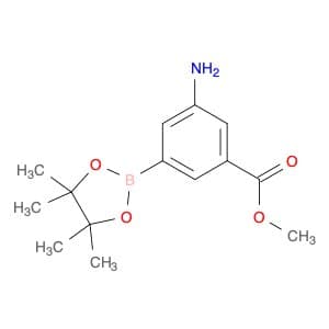 Methyl 3-amino-5-(4,4,5,5-tetramethyl-1,3,2-dioxaborolan-2-yl)benzoate
