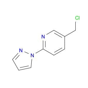 5-(Chloromethyl)-2-(1H-pyrazol-1-yl)pyridine