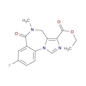Ethyl 8-fluoro-5-methyl-6-oxo-4H-imidazo[1,5-a][1,4]benzodiazepine-3-carboxylate