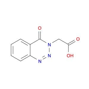 (4-Oxo-1,2,3-benzotriazin-3(4H)-yl)acetic acid