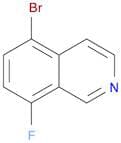 5-Bromo-8-fluoroisoquinoline
