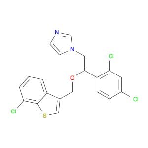 1-{2-[(7-chloro-1-benzothiophen-3-yl)methoxy]-2-(2,4-dichlorophenyl)ethyl}-1H-imidazole