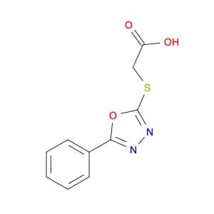 (5-Phenyl-[1,3,4]oxadiazol-2-ylsulfanyl)-acetic acid