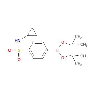 N-Cyclopropyl-4-(4,4,5,5-tetramethyl-1,3,2-dioxaborolan-2-yl)benzenesulfonamide