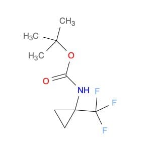 TERT-BUTYL [1-(TRIFLUOROMETHYL)CYCLOPROPYL]CARBAMATE