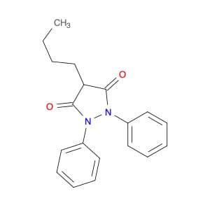 4-Butyl-1,2-diphenyl-3,5-dioxopyrazolidine