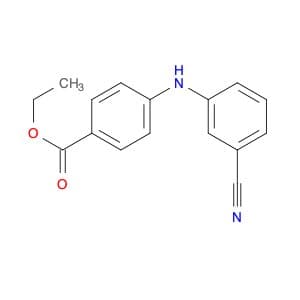 N-(4-CARBETHOXYPHENYL)-N-(3-CYANOPHENYL)AMINE