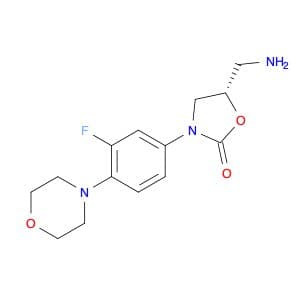 (S)-5-(Aminomethyl)-3-(3-fluoro-4-morpholinophenyl)oxazolidin-2-one