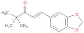1-(3,4-Methylenedioxyphenyl)-4,4-Dimethyl-Pent-1-En-3-One