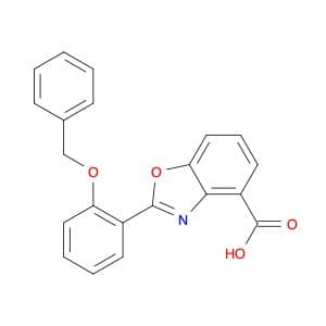 2-(2-(Benzyloxy)phenyl)benzo[d]oxazole-4-carboxylic acid