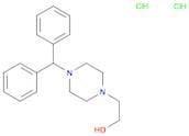 4-(Diphenylmethyl)-1-piperazineethanol dihydrochloride