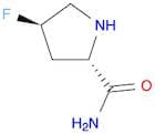 (2S,4R)-4-Fluoropyrrolidine-2-carboxamide