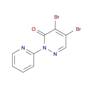 4,5-Dibromo-2-(pyridin-2-yl)pyridazin-3(2H)-one