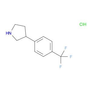 3-[4-(Trifluoromethyl)phenyl]pyrrolidine hydrochloride