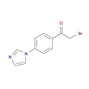 2-Bromo-1-(4-imidazol-1-yl-phenyl)ethanone